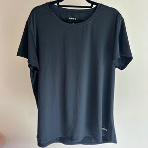 Baleaf Women's 2XL Black Short Sleeve Athletic Workout‎ T Shirt Top